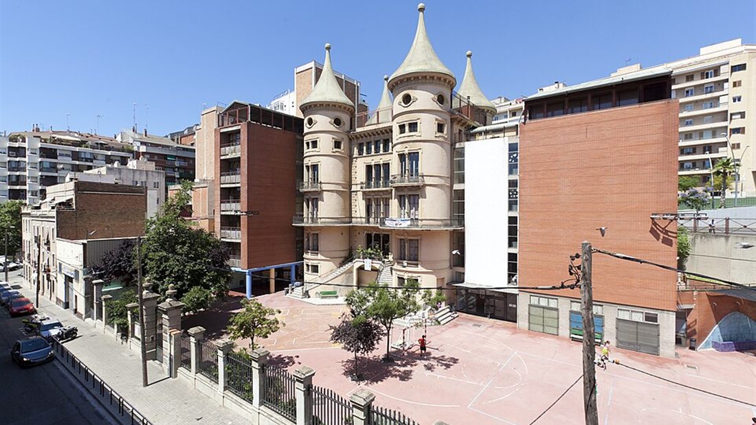 Vista de Horta-Guinardó en Barcelona